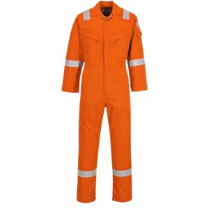 Portwest FR21 Men's Bizflame FR Lightweight Fireproof Coverall Flame Resistant Overall Anti-Static Welding Safety Boiler Suit 100% Cotton Reflective Knee Pad Pockets, Orange Tall, L Portwest FR21 Men's Bizflame FR Lightweight Fireproof Coverall Flame Resistant Overall Anti-Static Welding Safety Boiler Suit 100% Cotton Reflective Knee Pad Pockets, Orange Tall, L