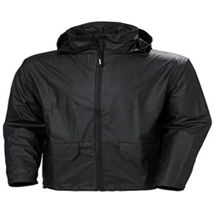 HH Workwear Helly Hansen Workwear Men's Voss Rain Jacket – Waterproof Windproof Workwear Shell HH Workwear Helly Hansen Workwear Men's Voss Rain Jacket – Waterproof Windproof Workwear Shell