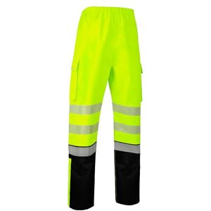 Beeswift Deltic Hi-Vis Overtrousers Two-Toned Yellow/Black Water Repellent PPE Safety Workwear Personal Protective Clothing Outerwear Work Overtrousers 2X-Large Beeswift Deltic Hi-Vis Overtrousers Two-Toned Yellow/Black Water Repellent PPE Safety Workwear Personal Protective Clothing Outerwear Work Overtrousers 2X-Large