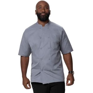 Chef Works Men's Montreal Cool Vent Chef Coat, Grey, 3XL Chef Works Men's Montreal Cool Vent Chef Coat, Grey, 3XL