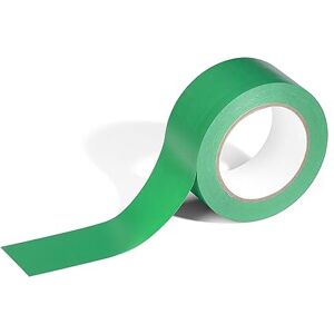 Durable DURALINE Floor Marking Tape Self-Adhesive Temporary Marking Tape 33 Metre Roll Quick & Easy Application Perfect for Temporary Marking Green Durable DURALINE Floor Marking Tape Self-Adhesive Temporary Marking Tape 33 Metre Roll Quick & Easy Application Perfect for Temporary Marking Green