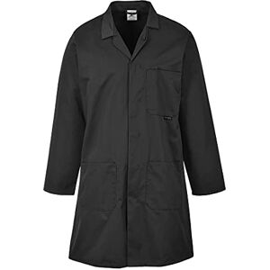Portwest C852 Mens Engineering Lab Coat Kingsmill Polycotton 245g Hardwearing Industrial Workwear Concealed Stud Food Hygiene Laboratory Warehouse Smock Chore Jacket, White, S Portwest C852 Mens Engineering Lab Coat Kingsmill Polycotton 245g Hardwearing Industrial Workwear Concealed Stud Food Hygiene Laboratory Warehouse Smock Chore Jacket, White, S
