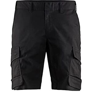 BLÅKLÄDER Blaklader 144618329900C50 Industrial Stretch Shorts, Black, Size C50 BLÅKLÄDER Blaklader 144618329900C50 Industrial Stretch Shorts, Black, Size C50