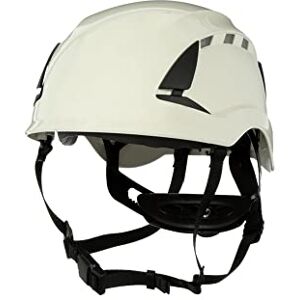 Securefit 3M X5000 Safety Helmet, Vented, 1000V, CE, White, X5001VE-CE Securefit 3M X5000 Safety Helmet, Vented, 1000V, CE, White, X5001VE-CE