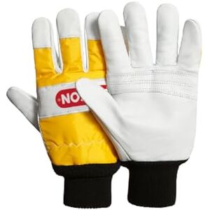 Oregon Chainsaw Gloves, Dual-Hand Protection, PPE Clothing, Pair of Professional Chainsaw Protective Gloves, High Visibility, Leather, Yellow – Large (Size 10) (295399L) L (Pack of 1) Oregon Chainsaw Gloves, Dual-Hand Protection, PPE Clothing, Pair of Professional Chainsaw Protective Gloves, High Visibility, Leather, Yellow – Large (Size 10) (295399L) L (Pack of 1)