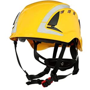 Securefit 3M X5000 Safety Helmet, Vented, Reflective, CE, Yellow, X5002V-CE Securefit 3M X5000 Safety Helmet, Vented, Reflective, CE, Yellow, X5002V-CE