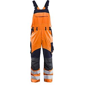BLÅKLÄDER Blaklader 288915135389C50 Inherent Multinorm Dungarees, High Vis Orange/Navy, Size C50 BLÅKLÄDER Blaklader 288915135389C50 Inherent Multinorm Dungarees, High Vis Orange/Navy, Size C50