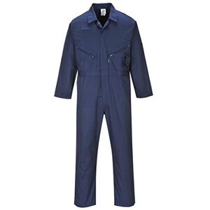 Portwest C813 Liverpool Work Overalls Mens Boiler Suit Polycotton Coveralls Protective Painters Overalls 8 Pocket Action Back Workwear for Mechanics Construction, Tall, Navy, XL Portwest C813 Liverpool Work Overalls Mens Boiler Suit Polycotton Coveralls Protective Painters Overalls 8 Pocket Action Back Workwear for Mechanics Construction, Tall, Navy, XL