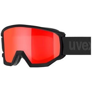 Uvex athletic VFM ski goggles for adults photochromic contrast enhancing black matt/red-clear one size Uvex athletic VFM ski goggles for adults photochromic contrast enhancing black matt/red-clear one size
