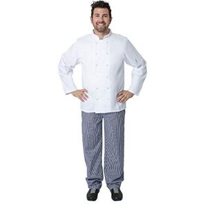 Whites Chefs Clothing Whites Vegas Unisex Chef Jacket Long Sleeve White, Size 2XL Easy Clean, Double-Stitched Restaurant Workwear A134-XXL Whites Chefs Clothing Whites Vegas Unisex Chef Jacket Long Sleeve White, Size 2XL Easy Clean, Double-Stitched Restaurant Workwear A134-XXL