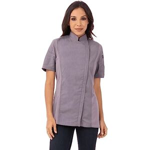 Chef Works Women's Springfield Chef Coat Jacket, Purple, XS Chef Works Women's Springfield Chef Coat Jacket, Purple, XS