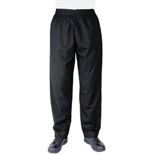 Whites Chefs Clothing A582-XS Vegas Chefs Trouser, Black, X-Small Whites Chefs Clothing A582-XS Vegas Chefs Trouser, Black, X-Small