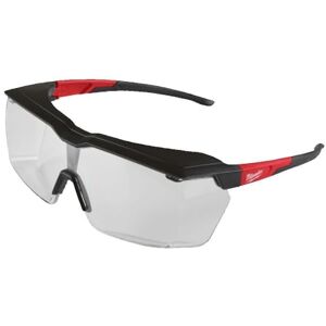 Milwaukee 4932493439 Over The Glasses Clear Safety Glasses, black Milwaukee 4932493439 Over The Glasses Clear Safety Glasses, black