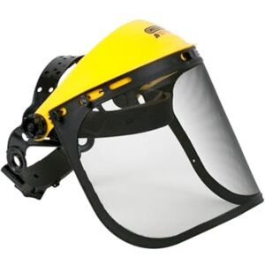 Oregon Browguard & Steel Mesh Visor Combination PPE, Adjustable Safety Face Shield Attached to a Head Guard Delivering Face and Eye Protection, For Forestry, Gardening, Loggers, DIY, One Size Oregon Browguard & Steel Mesh Visor Combination PPE, Adjustable Safety Face Shield Attached to a Head Guard Delivering Face and Eye Protection, For Forestry, Gardening, Loggers, DIY, One Size