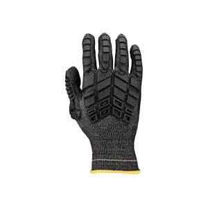 Honeywell Rig Dog Light NBR 2332275N Knitted Cut Protection Gloves with Nitrile Foam Coating, Cut Level A3, Black, Glass Fibre-Free, Size 11XXL, 2332275N-11 (BAG with 12 Pairs) Honeywell Rig Dog Light NBR 2332275N Knitted Cut Protection Gloves with Nitrile Foam Coating, Cut Level A3, Black, Glass Fibre-Free, Size 11XXL, 2332275N-11 (BAG with 12 Pairs)