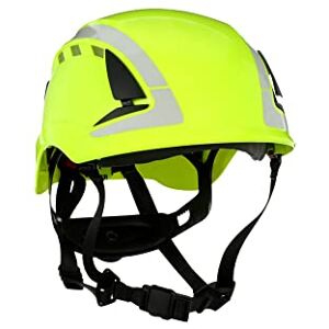 Securefit 3M X5000 Safety Helmet, Vented, Reflective, CE, Hi-Viz Green, X5014V-CE Securefit 3M X5000 Safety Helmet, Vented, Reflective, CE, Hi-Viz Green, X5014V-CE