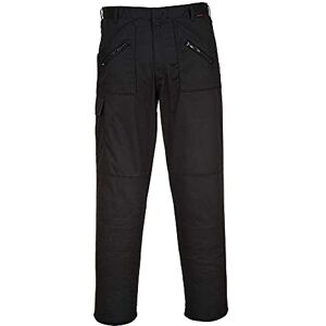 Portwest S887 Comfort Reinforced Knee Action Trouser Black, 28 Portwest S887 Comfort Reinforced Knee Action Trouser Black, 28