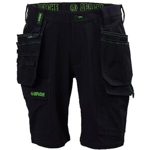 Apache Workwear Men's Site Shorts Whistler 4 Way Stretch Cargo Short Black 40 Waist Lightweight and Elasticated Materials Comfortable Slim Fit Multi Pocket Features Apache Workwear Men's Site Shorts Whistler 4 Way Stretch Cargo Short Black 40 Waist Lightweight and Elasticated Materials Comfortable Slim Fit Multi Pocket Features