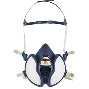3M Maintenance Free Half Mask 4251+, Reusable Respirator, FFA1P2 R D Filters, Multicoloured, One Size 3M Maintenance Free Half Mask 4251+, Reusable Respirator, FFA1P2 R D Filters, Multicoloured, One Size