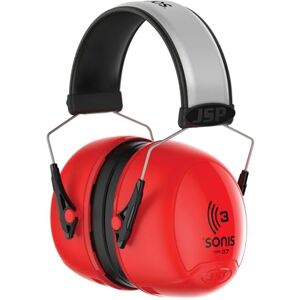 JSP Sonis3 Extra Visibility Adjustable Ear Defenders 37dB SNR ( AEB040-0B1-E00) JSP Sonis3 Extra Visibility Adjustable Ear Defenders 37dB SNR ( AEB040-0B1-E00)