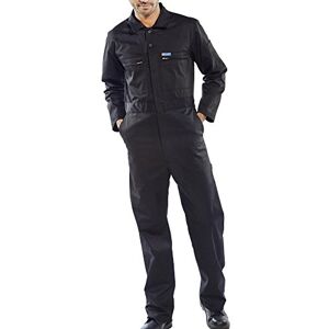 Beeswift SUPER CLICK HEAVY WEIGHT BOILERSUIT BLACK 40 Beeswift SUPER CLICK HEAVY WEIGHT BOILERSUIT BLACK 40