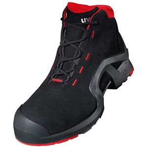 Uvex 1 X-Tended Support Work Boots Safety Boots S3 SRC ESD Red-Black Size 10.5 Uvex 1 X-Tended Support Work Boots Safety Boots S3 SRC ESD Red-Black Size 10.5