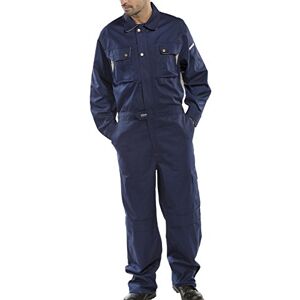 Beeswift CLICK PREMIUM BOILERSUIT NAVY BLUE 48 Beeswift CLICK PREMIUM BOILERSUIT NAVY BLUE 48