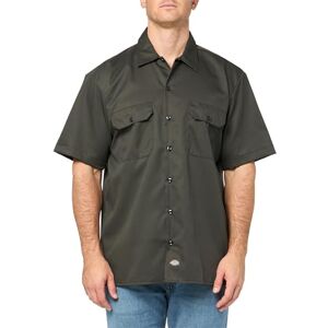 Dickies Men's Work Shirt Short Sleeved Workwear, Olive Green, Medium Dickies Men's Work Shirt Short Sleeved Workwear, Olive Green, Medium