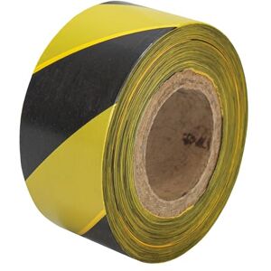 Faithfull FAITAPEBARBY Hazard Warning Barrier Tape 70mm x 500M Black/Yellow Faithfull FAITAPEBARBY Hazard Warning Barrier Tape 70mm x 500M Black/Yellow