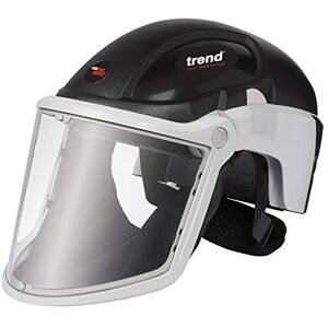 Trend Airshield Pro Max Full-Face Air Circulating Respirator Helmet with Head & Eye Impact Protection, AIR/PRO/M Trend Airshield Pro Max Full-Face Air Circulating Respirator Helmet with Head & Eye Impact Protection, AIR/PRO/M