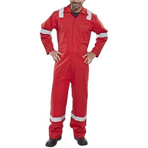 Beeswift FIRE RETARDANT NORDIC DESIGN BOILERSUIT RED 36 Beeswift FIRE RETARDANT NORDIC DESIGN BOILERSUIT RED 36