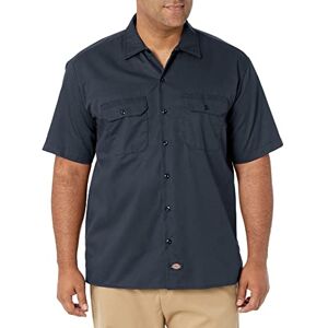 Dickies Men's Work Shirt Short Sleeved Workwear, Blue (Dark Navy), XX-Large Dickies Men's Work Shirt Short Sleeved Workwear, Blue (Dark Navy), XX-Large