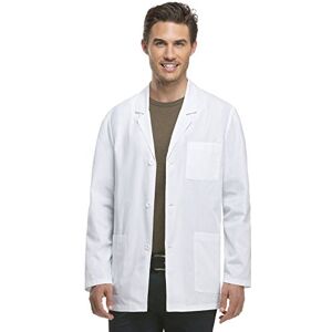 Dickies Everyday Scrubs Men's 31 Inch Lab Coat, White, 4X-Large Dickies Everyday Scrubs Men's 31 Inch Lab Coat, White, 4X-Large