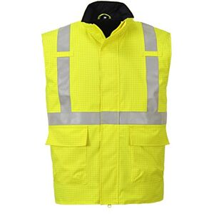 Portwest Bizflame Rain Hi-Vis Antistatic FR Bodywarmer, Size: XXXL, Colour: Yellow, S776YERXXXL Portwest Bizflame Rain Hi-Vis Antistatic FR Bodywarmer, Size: XXXL, Colour: Yellow, S776YERXXXL