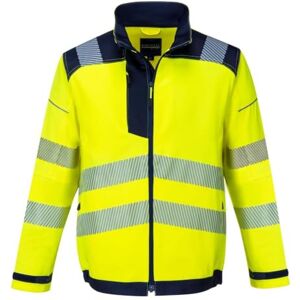 Portwest PW3 Hi-Vis Work Jacket, Size: XL, Colour: Yellow/Black, T500YBRXL Portwest PW3 Hi-Vis Work Jacket, Size: XL, Colour: Yellow/Black, T500YBRXL
