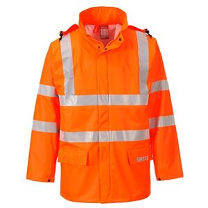 Portwest Sealtex Flame Hi-Vis Jacket, Color: Orange, Size: XL, FR41ORRXL Portwest Sealtex Flame Hi-Vis Jacket, Color: Orange, Size: XL, FR41ORRXL