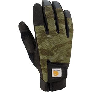 Carhartt Men's Synthetic Leather High Dexterity Touch Sensitive Secure Cuff Glove, Basil Blind Fatigue, Small Carhartt Men's Synthetic Leather High Dexterity Touch Sensitive Secure Cuff Glove, Basil Blind Fatigue, Small