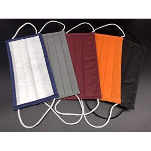 CECONCEPT Fabric Protective Masks, Washable at 20 Times, 3 Ply, Category 1, UNS1, AFNOR, DGA Certified, 5 Colours CECONCEPT Fabric Protective Masks, Washable at 20 Times, 3 Ply, Category 1, UNS1, AFNOR, DGA Certified, 5 Colours