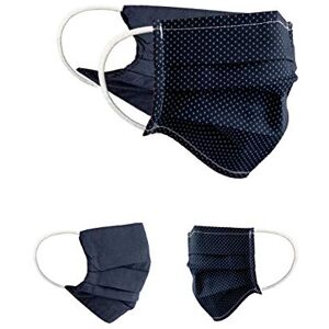 BAF Community Masks 2-pack set unisex makeshift mask reversible mouth protection mask mouth and nose protection reversible mask with print cotton BCI washable, Blue Blue_Style55 BAF Community Masks 2-pack set unisex makeshift mask reversible mouth protection mask mouth and nose protection reversible mask with print cotton BCI washable, Blue Blue_Style55