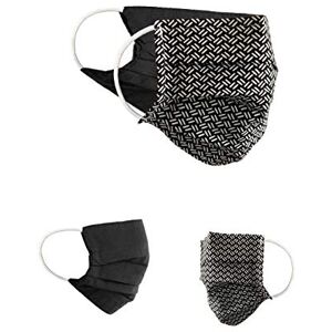 BAF Community Masks 2-pack set unisex makeshift mask reversible mouth protection mask mouth and nose protection reversible mask with print cotton BCI washable BAF Community Masks 2-pack set unisex makeshift mask reversible mouth protection mask mouth and nose protection reversible mask with print cotton BCI washable