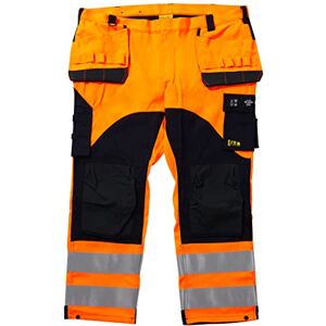 BLÅKLÄDER Blaklader 158915135389C62 Multinorm Inhärent Work Trousers, High Vis Orange/Navy, Size C62 BLÅKLÄDER Blaklader 158915135389C62 Multinorm Inhärent Work Trousers, High Vis Orange/Navy, Size C62
