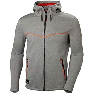 Helly Hansen Mens Chelsea Evo Zip Hoodie, 930 Grey Melange, XXL Helly Hansen Mens Chelsea Evo Zip Hoodie, 930 Grey Melange, XXL