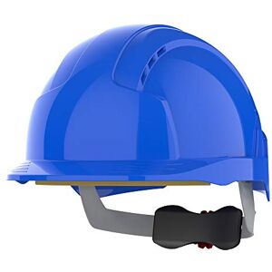 JSP EVOLite Lightweight ABS Safety Helmet Wheel Ratchet Blue Vented, One Size (AJB170-000-500) JSP EVOLite Lightweight ABS Safety Helmet Wheel Ratchet Blue Vented, One Size (AJB170-000-500)