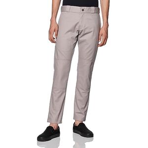 Dickies Men's Skinny-Straight Double Knee Work Pant, Silver V1, 32W / 30L Dickies Men's Skinny-Straight Double Knee Work Pant, Silver V1, 32W / 30L