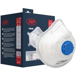 JSP M632 FFP3moulded Disposable Dustmask (Box of 10) One Size suitable for Construction, DIY, Industrial, Sanding, dust protection 99 Percent particle filtration Conforms and Complies to EN 149 JSP M632 FFP3moulded Disposable Dustmask (Box of 10) One Size suitable for Construction, DIY, Industrial, Sanding, dust protection 99 Percent particle filtration Conforms and Complies to EN 149