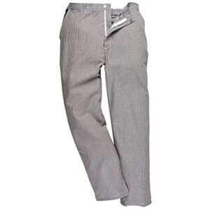 Portwest Harrow Chefs Trouser, Size: M, Colour: Houndstooth, S068HTRM Portwest Harrow Chefs Trouser, Size: M, Colour: Houndstooth, S068HTRM