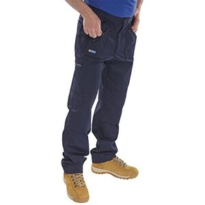 Beeswift CLICK ACTION WORK TROUSERS NAVY BLUE 30 Beeswift CLICK ACTION WORK TROUSERS NAVY BLUE 30