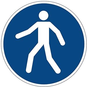 Durable Floor Sign Use Walkway, 430mm x 0.4mm Durable Floor Sign Use Walkway, 430mm x 0.4mm