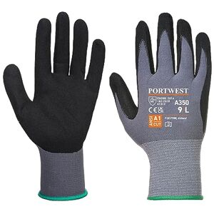 Portwest A350 Flexible DermiFlex Glove Black, Large Portwest A350 Flexible DermiFlex Glove Black, Large