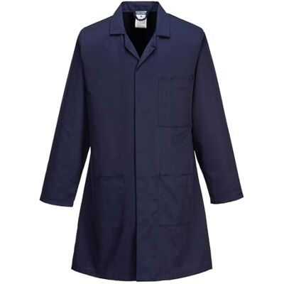 Portwest 2852 Standard Lab Coat Kingsmill Polycotton Stud Front Portwest 2852 Standard Lab Coat Kingsmill Polycotton Stud Front